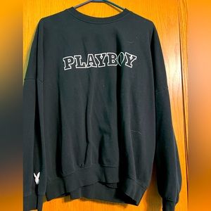 Black Playboy by PacSun crewneck